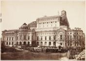 Paris Opera, exterior, nearing completion