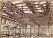 [Iron girders of the Stage Flytower, Paris Opera]