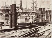 [Auditorium at Orchestra level, during construction of Paris Opera]