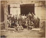 [36 men on Paris Opera construction site]