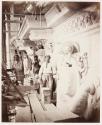 [Stone carvers at work, during construction of Paris Opéra]