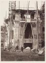 [Pavilion of the Emperor, during construction of Paris Opera]