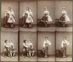[Two women in theatrical costume]