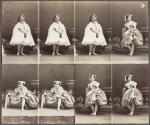 [Two women in theatrical costume]