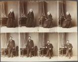 [Lamy et Dubasson (uncut sheet of cartes de visite)]