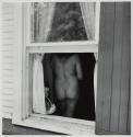 [Nude Eleanor and Barbara viewed through window]