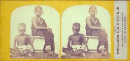 Petite Fille Et Petit Garcon Telingas - De Madras