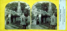 Pagode Tapethadha - Pavillons et tour pyramidale B. Intérieur de la cour centrale