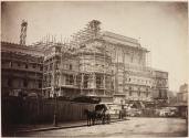 [Exterior view, construction of the Paris Opera]