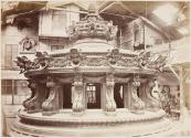 [Main dome cupola prior to installation on roof of Paris Opera]