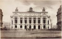 Academie Imperiale De Musique facade, Paris Opera