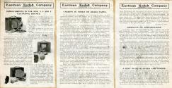 Pages promoting Kodak products in photographic trade magazine