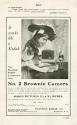 Kodak advertisement for the No. 2 Brownie Camera