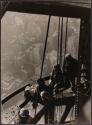 [Men on girders, mooring mast, Empire State Building]