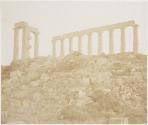 [Temple of Poseidon at Sounion from the northwest]