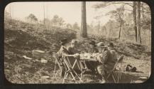 George Eastman and friends picnicing, Oak Lodge Trip