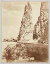 [Rock masses with Dinant, Belgium, in the distance]