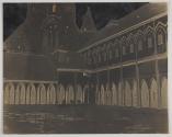 Cloister and gable of the Knight's Hall, Mont Saint-Michel