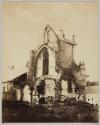 [Ruins of a Gothic church with Baroque facing]