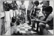 Children in the graveyard, Santa Marta, Colombia