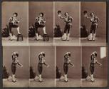 Dancer Henriette Schlosser, as a "matador"