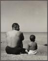 Father & son, Lake Michigan, Chicago