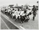 [Soldiers and armed policemen in Lagos, Nigeria]