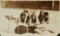 [Women at Clearwater Beach, Florida]