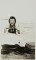 [Woman on the beach]