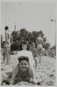[Two women at the beach]