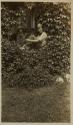 [Woman and dog]
