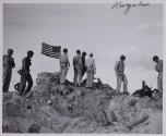 OLD GLORY WAVES OVER KWAJALEIN
