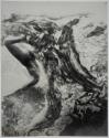 [Figure on beach]