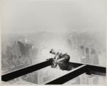 [Bolting girders, Empire State Building construction]