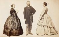 [Collage of man and two women]