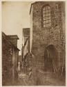 Vue derrière l'eglise