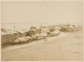 Jonques et sampans sur le fleuve Rouge