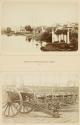 Caserne de tirailleurs tonkinois à Hanoï / Batterie Krupp et mitrailleuses prises à Bac-Ninh