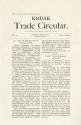 Pages from the March 1900 issue of the Kodak Trade Circular