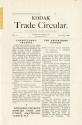 Pages from the August 1900 Kodak Trade Circular