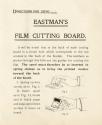 Directions for Using Eastman's Film Cutting Board