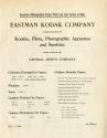 Price List & Terms of Sale for Kodak Products