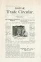Pages from the November 1900 Kodak Trade Circular
