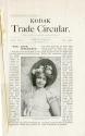 Pages from the December 1900 Kodak Trade Circular