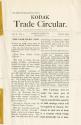 Pages from the March 1901 Kodak Trade Circular
