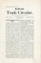 Pages from the September 1901 Kodak Trade Circular