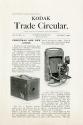 Pages from the October 1901 Kodak Trade Circular
