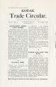 Pages from the November 1901 Kodak Trade Circular