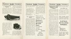 Copy of advertisements appearing in photographic magazines in 1902