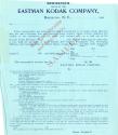 Sample statement regarding credits for purchased Kodak cameras, roll holders, film & papers